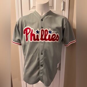 VTG 90’s Philadelphia Phillies MLB Baseball Jersey Large